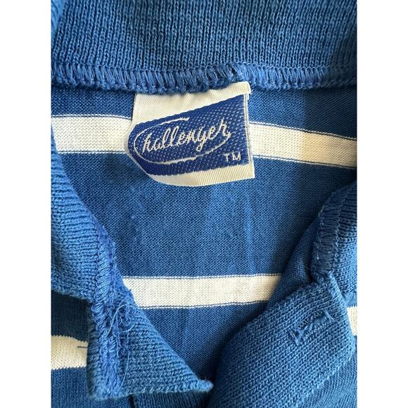 Vintage Challenger Striped Polo Shirt - Picture 2 of 6